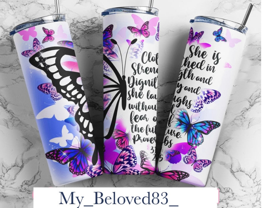Butterfly Tumbler