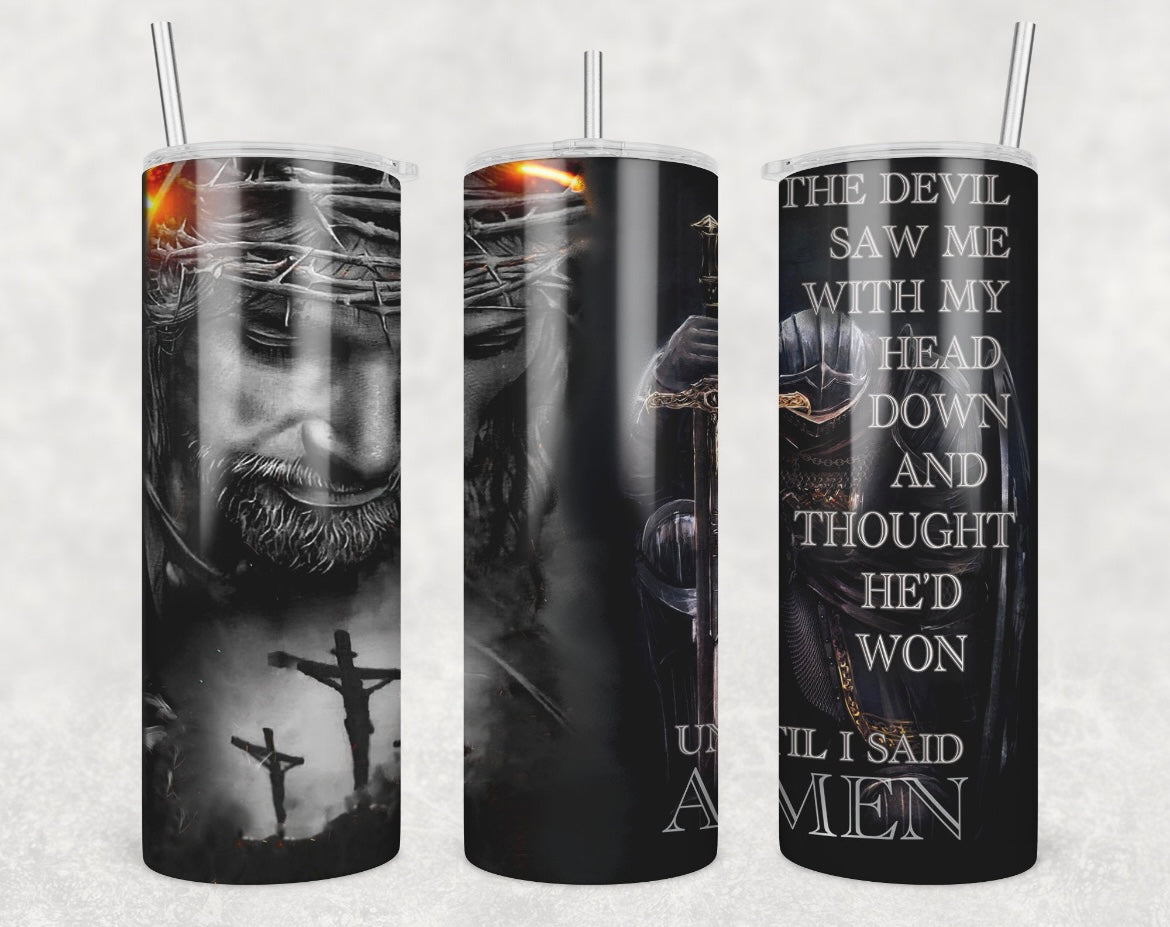Warrior tumbler